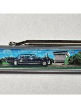 LBJ Presidential Library Floaty Pen Lyndon B Johnson Limo Moves Souvenir Promo